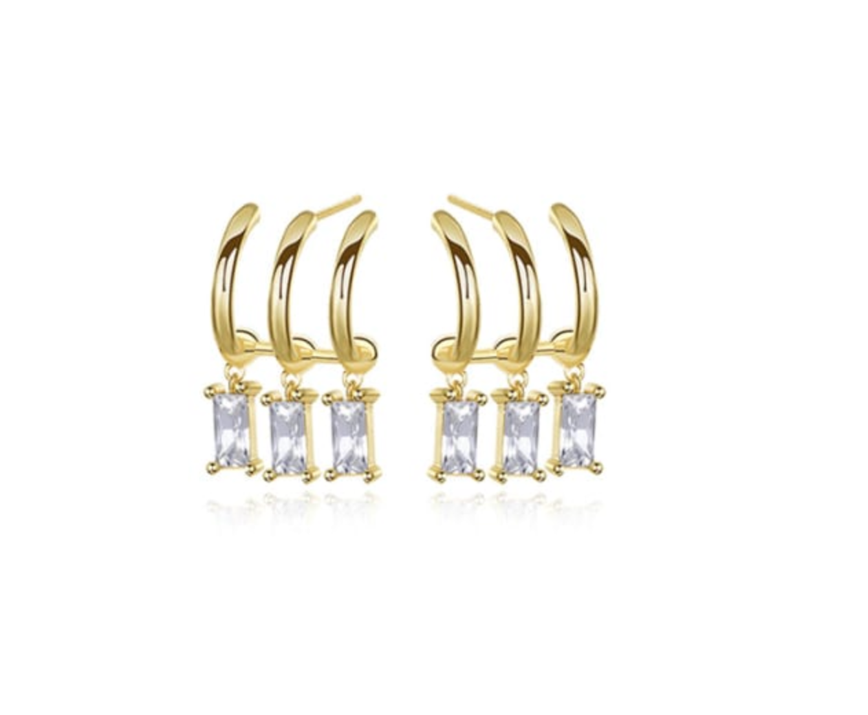 14K Harper Studs