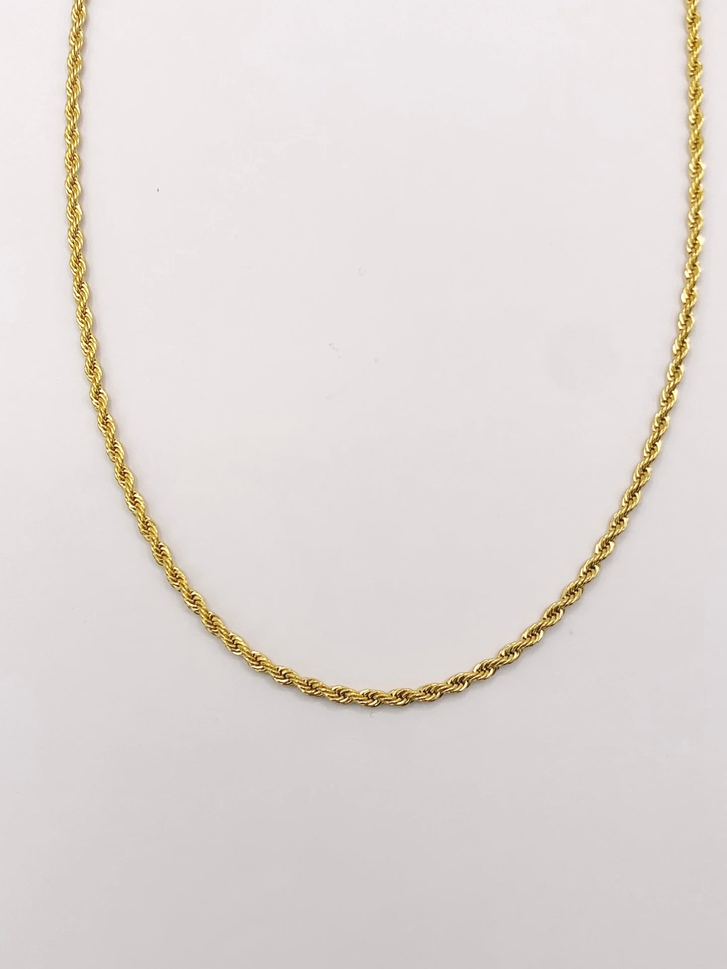 18K 3mm Kaelen Rope Chain