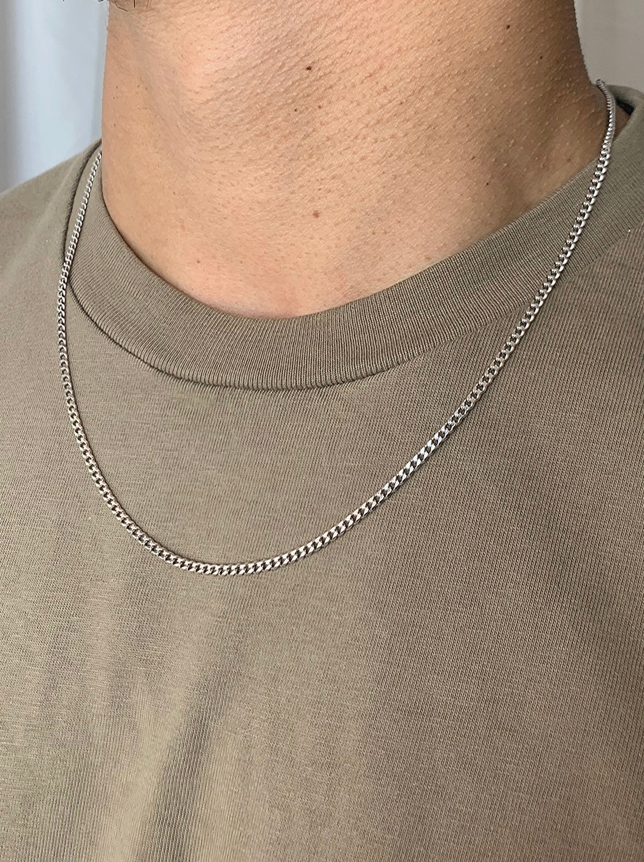 18K 3mm Arlo Cuban Chain