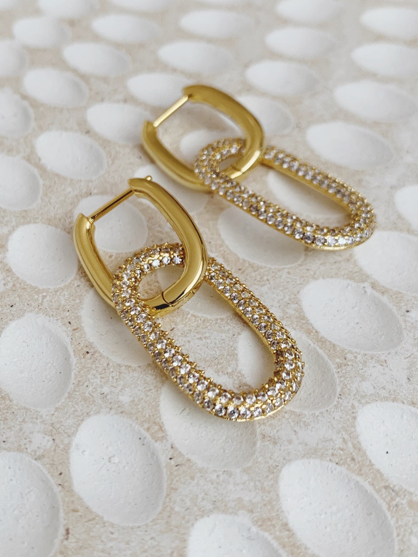 14K Nyra Diamond Hoops