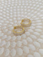 14K Harmony Diamond Hoops