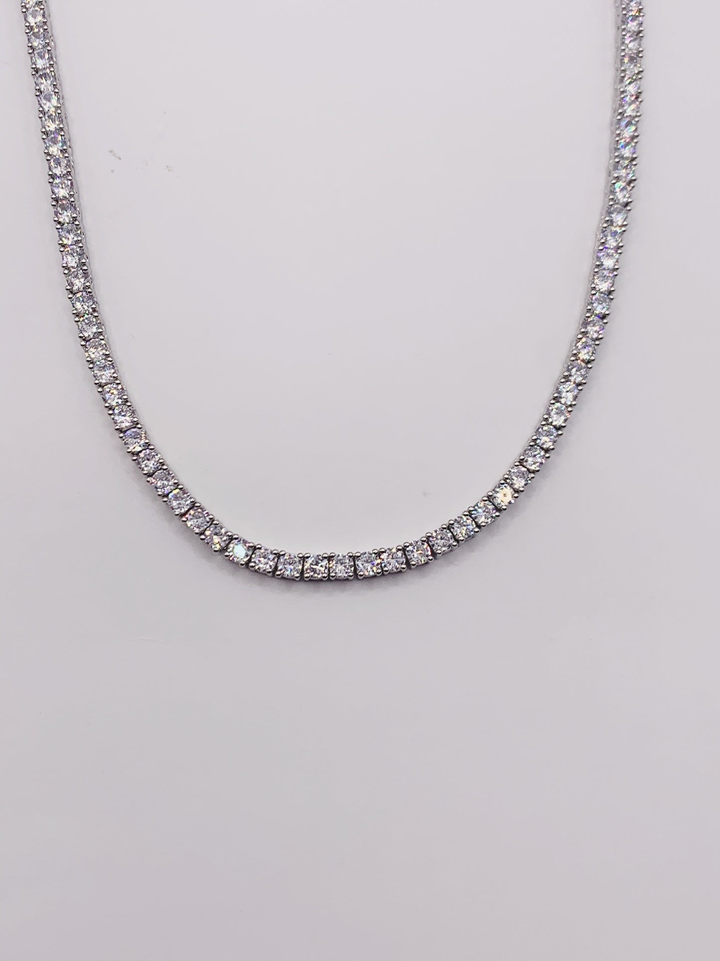 14K 24inch Ezra Diamond Chain