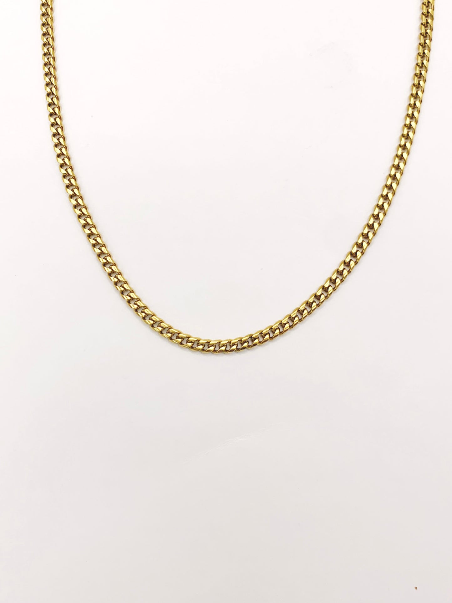 18K 3mm Arlo Cuban Chain