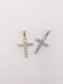 18K Diamond Cross Pendant