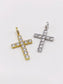 18K Diamond Cross Pendant