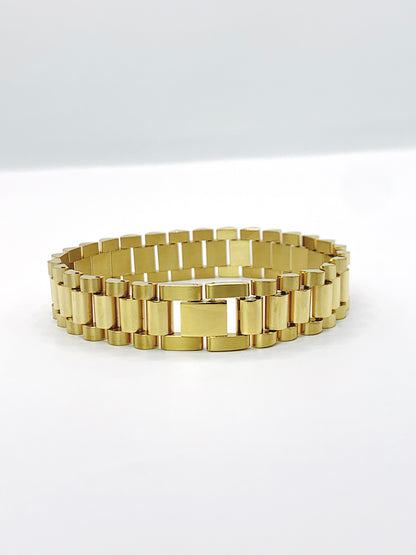 18K 15mm Watch Band Bracelets