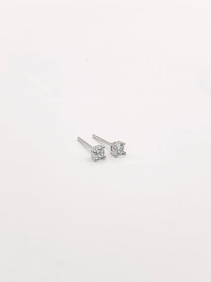 14K Karter Classic Diamond Studs