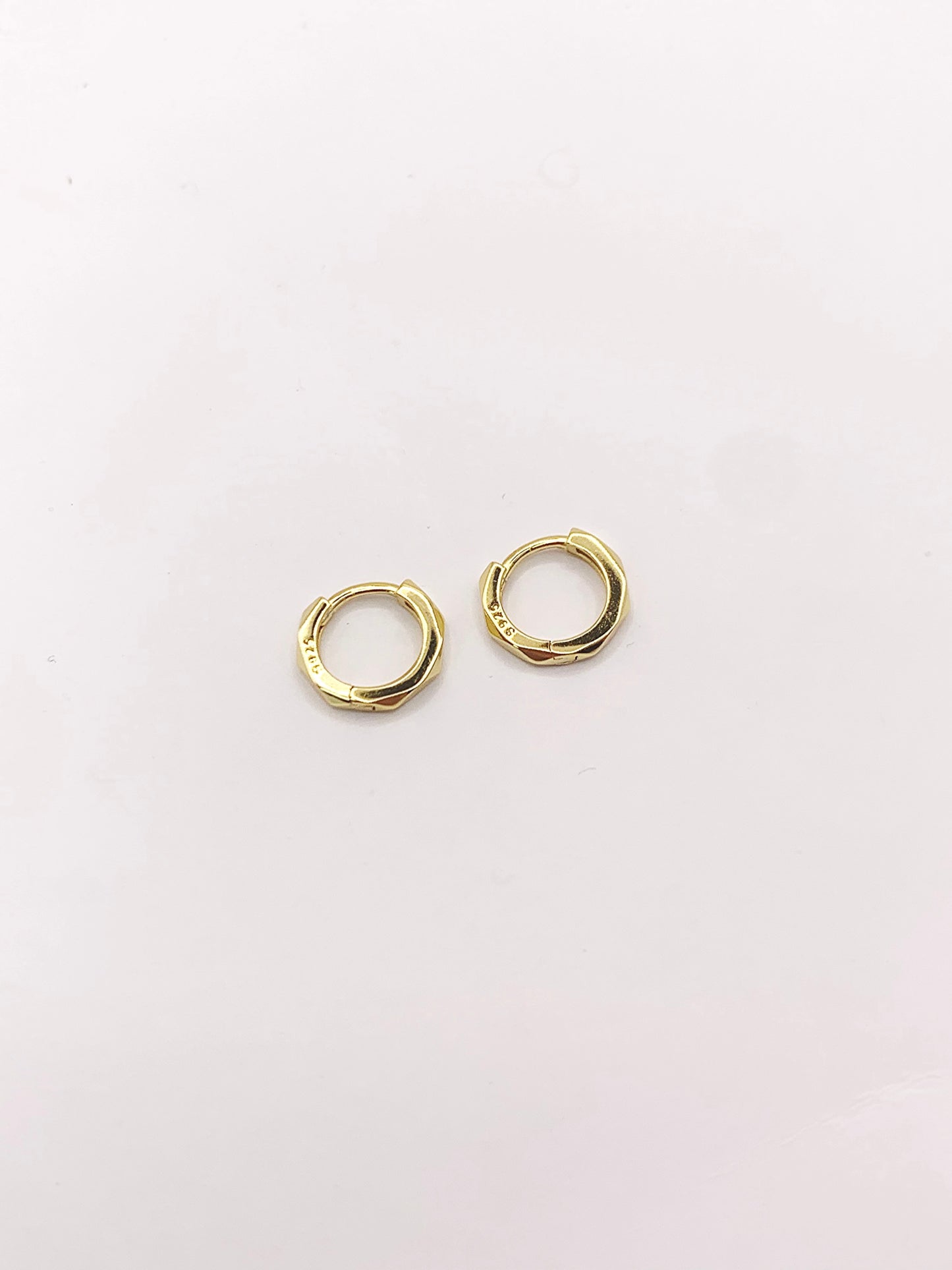 14K Classic Crew Hoops